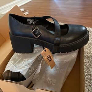 Women's Black Mary Jane Shoes